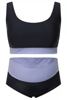Бралетт Бикини Ulla Popken, цвет Blue/marine blue
