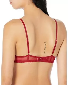 Бралетт Cosabella Sutra Snake Print Triangle Bralette, цвет Sindoor Red