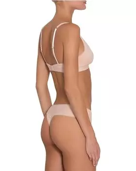 Бралетт Eberjey Pima Goddess Everyday V-Bralette, цвет Buff
