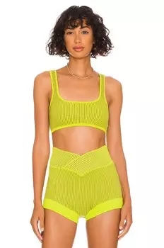 Бралетт For Love & Lemons Gemma, зеленый