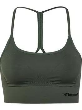 Бралетт Hummel Bralette Sports Top TIFFY, оливковый
