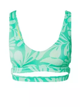 Бралетт Hurley Bralette Athletic Bikini Top, зеленый/мятный