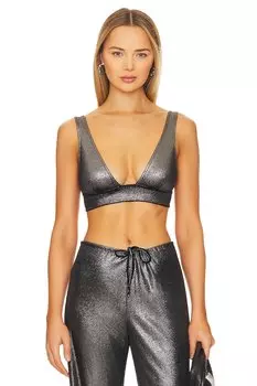 Бралетт Only Hearts Eclipse Velvet Band, цвет Mercury