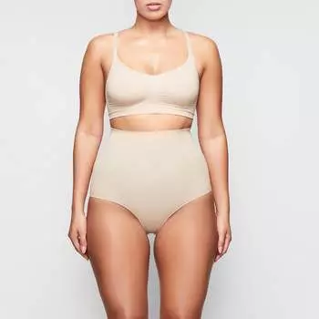 Бралетт SKIMS, цвет clay