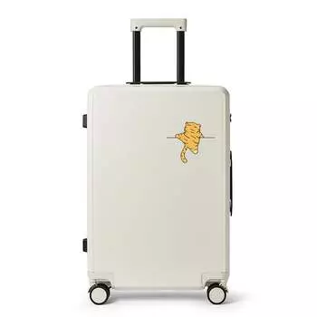 Bran Rabbit Сумка-тележка унисекс BLANBUNNY на колесиках, Б Тигр (Черный)