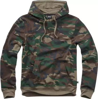 Худи Brandit Sweathoody с капюшоном, камуфляжный