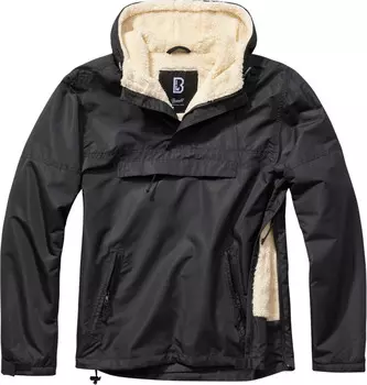 Куртка Brandit Windbreaker Sherpa, черный