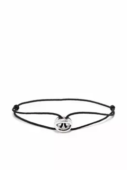 Браслет 3g Entrelacs с бриллиантами Le Gramme, серебряный