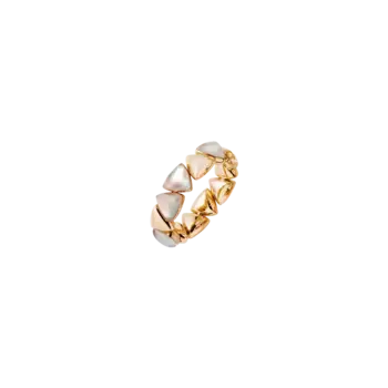 Браслет arrow из розового золота и белого перламутра. Vhernier