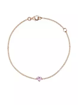 Браслет Baby Heart из розового золота с сапфиром SHAY, золотой