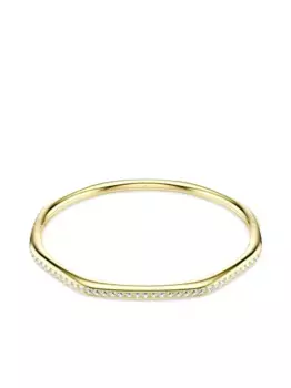 Браслет-бэнгл Dextera с кристаллами Swarovski, золотой