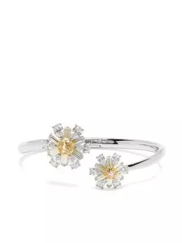 Браслет-бэнгл Idyllia Swarovski, серебряный