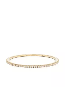 Браслет-бэнгл из желтого золота с бриллиантами Roberto Demeglio, золотой