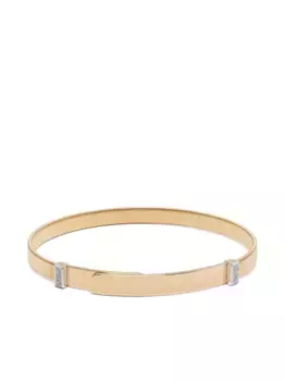 Браслет-бэнгл из желтого золота с бриллиантами Marco Bicego, золотой