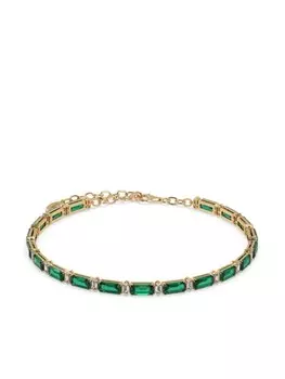 Браслет Beyond Eden из желтого золота с изумрудами VEYNOU, золотой