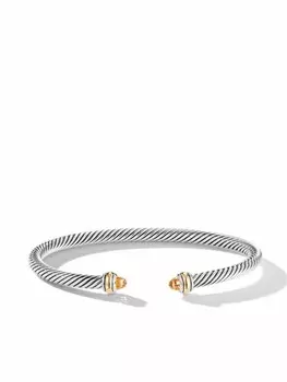 Браслет Cable Classics из желтого золота с цитрином David Yurman, серебряный