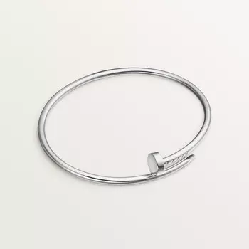 Браслет Cartier Bracelet Juste un Clou, маленькая модель, белое золото