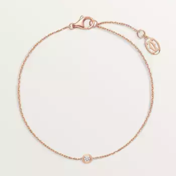 Браслет Cartier d'Amour Small, розовое золото/бриллиант