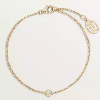 Браслет Cartier d'Amour Small, желтое золото/бриллиант