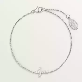 Браслет Cartier Symbols, белое золото/бриллианты