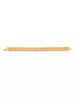 Браслет-цепочка для часов Wouters & Hendrix, золотой