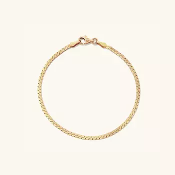 Браслет-Цепочка «Змеевик» Mejuri