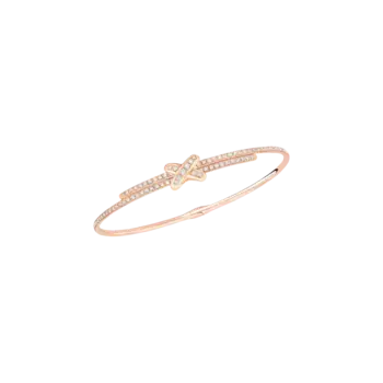 Браслет Chaumet Jeux de liens из розового золота с бриллиантами