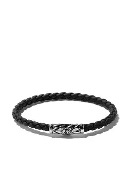 Браслет Chevron Woven David Yurman, черный