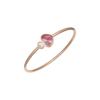 Браслет Chopard Happy Hearts - Браслет, розовое золото, бриллиант, розовый перламутр