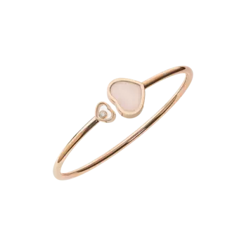 Браслет Chopard Happy Hearts - Браслет, розовое золото, бриллиант, розовый опал