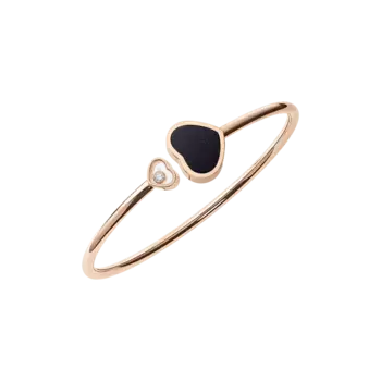 Браслет Chopard Happy Hearts - Браслет, розовое золото, бриллиант, авантюрин