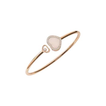 Браслет Chopard Happy hearts из розового золота, бриллиантов и опалов