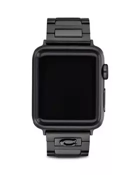 Браслет COACH Apple Watch, 38–41 мм, черный