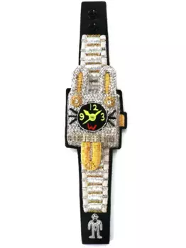 Браслет Crazy Bunny Walter Van Beirendonck, черный