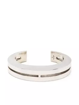 Браслет Crescent Crevice 15 мм Parts of Four, серебряный