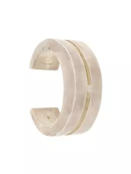 Браслет Crescent Crevice Parts of Four, металлик