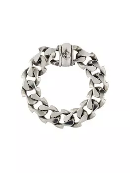 Браслет Cuban Chain Emanuele Bicocchi, серебряный