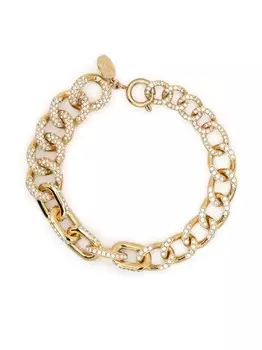 Браслет Dextera Swarovski, золотой