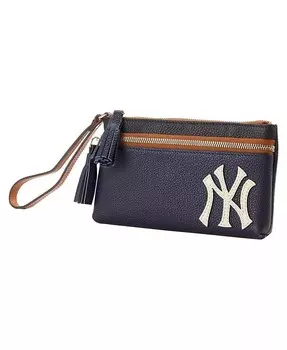 Браслет Dooney Bourke New York Yankees Infield с двойной молнией Dooney & Bourke, белый