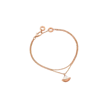 Браслет dream divas из розового золота и перламутра Bulgari