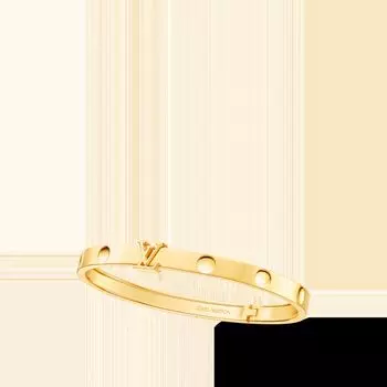 Браслет Empreinte, желтое золото Louis Vuitton, золотой