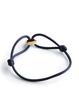 Браслет Eternity Summer из желтого золота с бриллиантами LOEV, коричневый