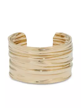 Браслет Ferragamo большой Draped Bangle, золотой