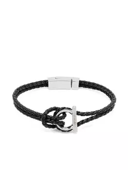 Браслет Ferragamo Gancini, черный