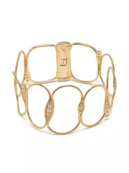 Браслет Fluid из желтого золота с бриллиантами Fernando Jorge, золотой