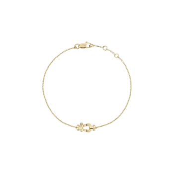 Браслет Force 10 из желтого золота, маленькая модель Fred