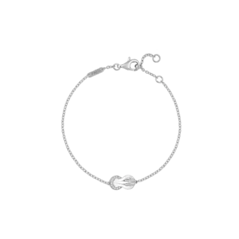 Браслет Fred Chance infinie из белого золота с бриллиантами