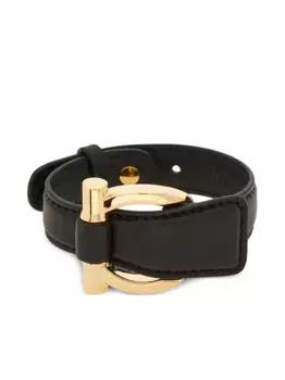 Браслет Gancini Ferragamo, черный