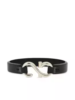 Браслет Gancini Ferragamo, серебяный