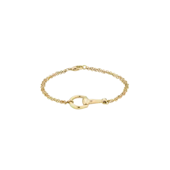 Браслет Gucci Horsebit из желтого золота